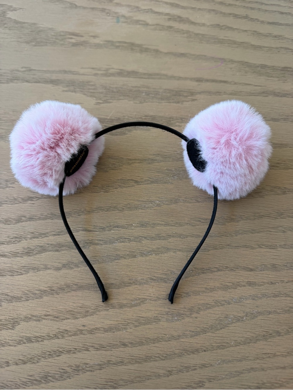 Zomi gems Pink Faux Fur Pom Pom Headband